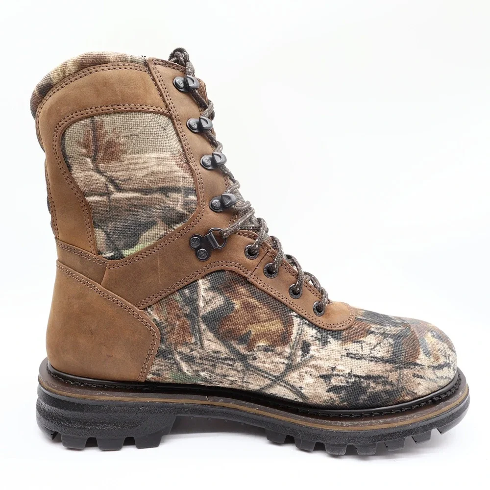 Rocky 9128 CornStalker Hunting Boots Mens 10M Camo Leather Gore-Tex New